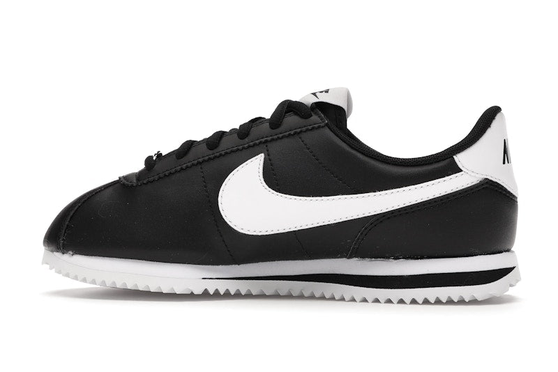 Nike Cortez Basic Leather Black White (GS)