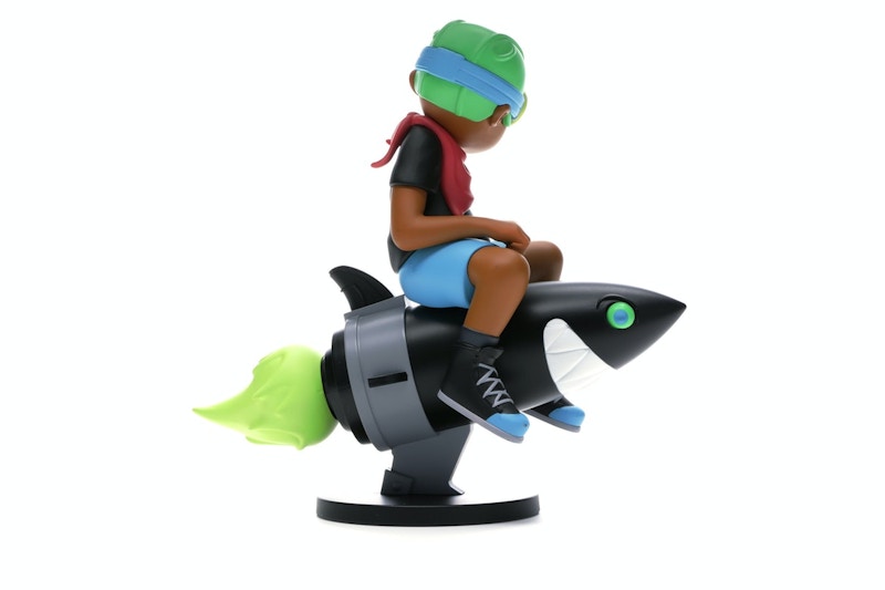 Hebru Brantley x Billionaire Boys Club x Bait Beyond The Beyond Fly Boy Figure 9 Inches Black/Multi