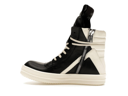 Rick Owens Luxor Geobasket Black Milk