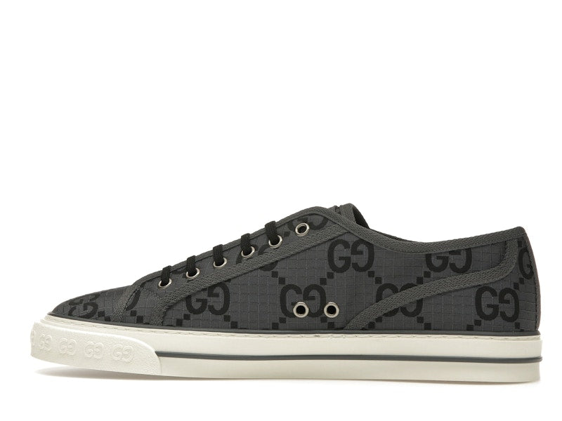 Gucci Tennis 1977 GG Monogram Grey Black