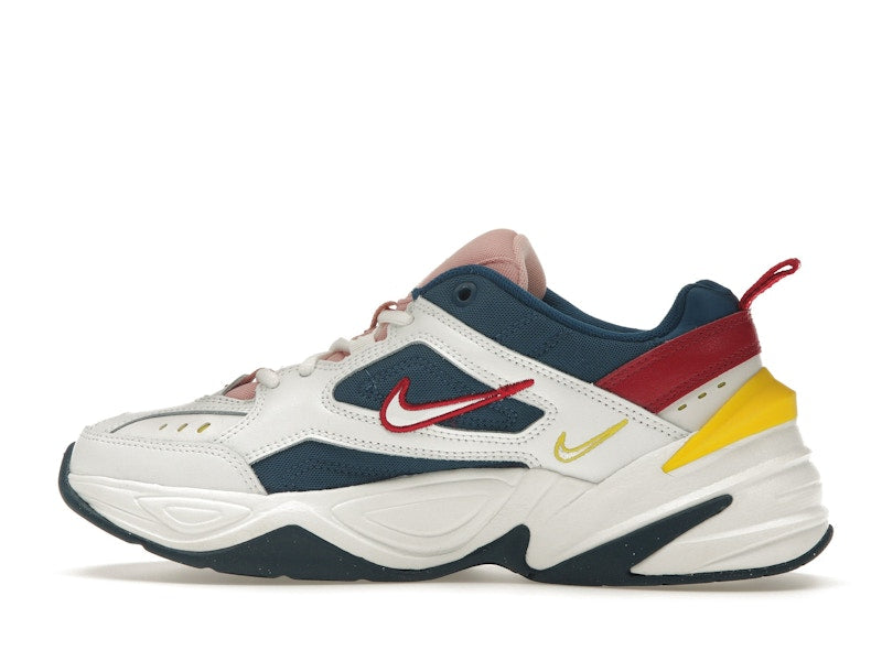 Nike M2K Tekno Blue Force Summit White Chrome Yellow (Women's)