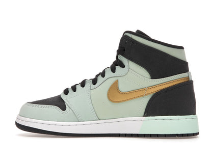 Jordan 1 Retro High Mint Foam Anthracite Metallic Gold (GS)