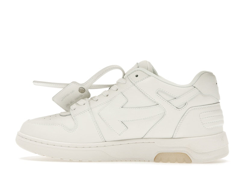 OFF-WHITE Out Of Office OOO Low Tops Triple White