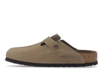 Birkenstock Boston Soft Footbed Oiled Leather Tobacco Brown