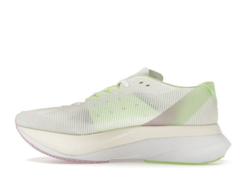 adidas Adizero Boston 12 Cloud White Core Black Green Spark