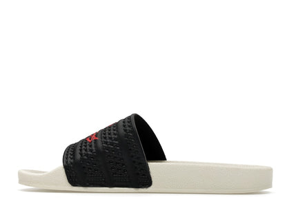 adidas Adilette Slides 100 Thieves Black Red