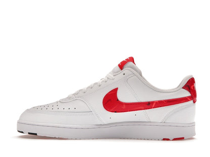 Nike Court Vision Low Swoosh Print Red
