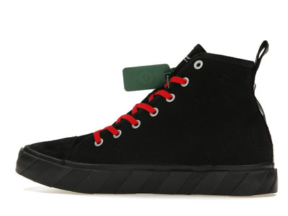 OFF-WHITE Vulcanized Hi Canvas Black Red