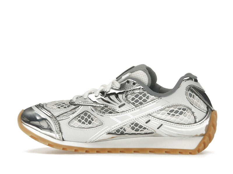 Bottega Veneta Orbit Silver White (Women's)