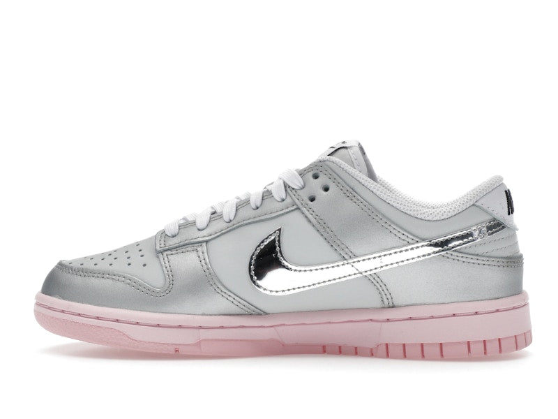 Nike Dunk Low LX Metallic Silver Pink Foam (Women's)