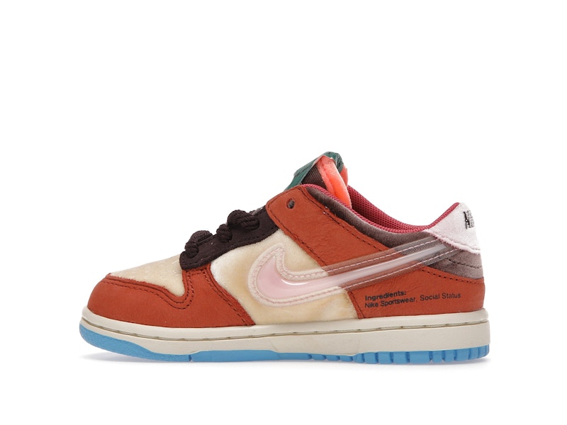 Nike Dunk Low Social Status Free Lunch Chocolate Milk (TD)