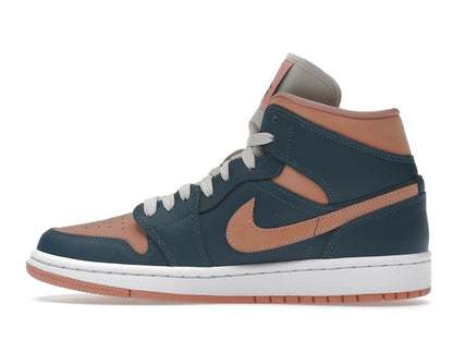 Jordan 1 Mid Dark Teal Green (Women's)