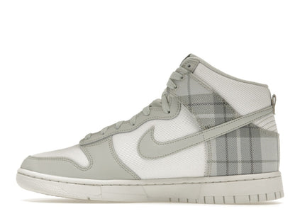 Nike Dunk High SE Tartan Plaid White Light Green