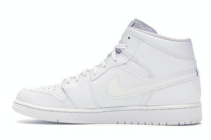 Jordan 1 Mid White/Pure Platinum