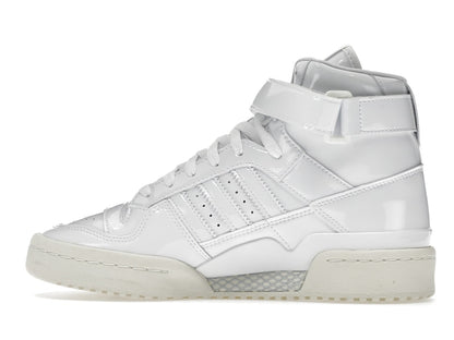 adidas Forum Mid Triple White Patent Leather (Women's)