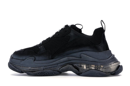 Balenciaga Triple S Clear Sole Black