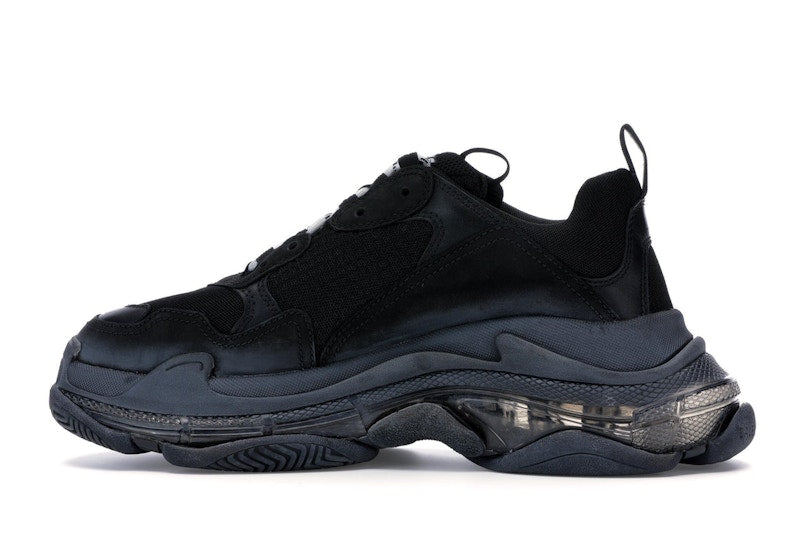 Balenciaga Triple S Clear Sole Black