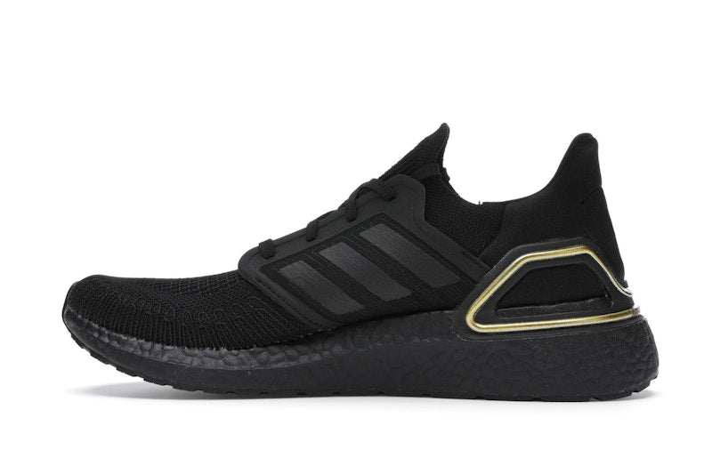 adidas Ultra Boost 20 Core Black Gold Metallic