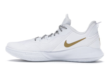 Nike Mamba Fury White Metallic Gold