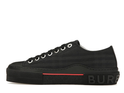 Burberry Vintage Check Canvas Low-Top Sneaker Dark Charcoal