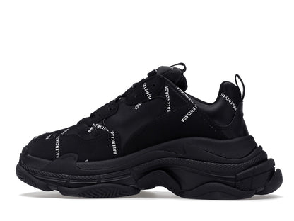 Balenciaga Triple S Black Logo (Women's)