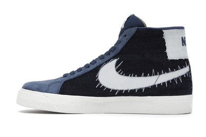Nike SB Zoom Blazer Mid Sashiko Mystic Navy