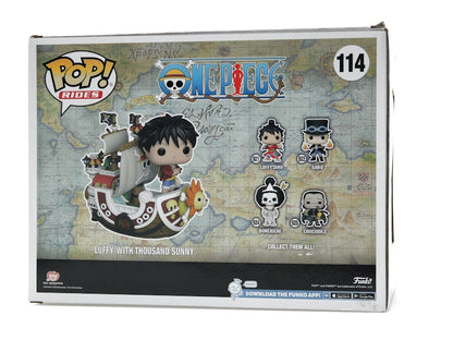 Funko Pop! Rides One Piece Luffy with Thousand Sunny 2022 Winter Convention Exclusive Figure #114