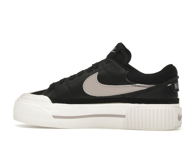 Nike Court Legacy Lift Black Sail Platinum Violet (Women's)
