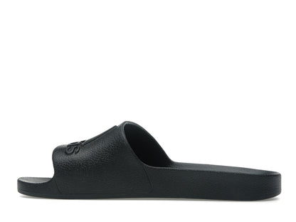 adidas Adilette Aqua Slides Core Black Logo