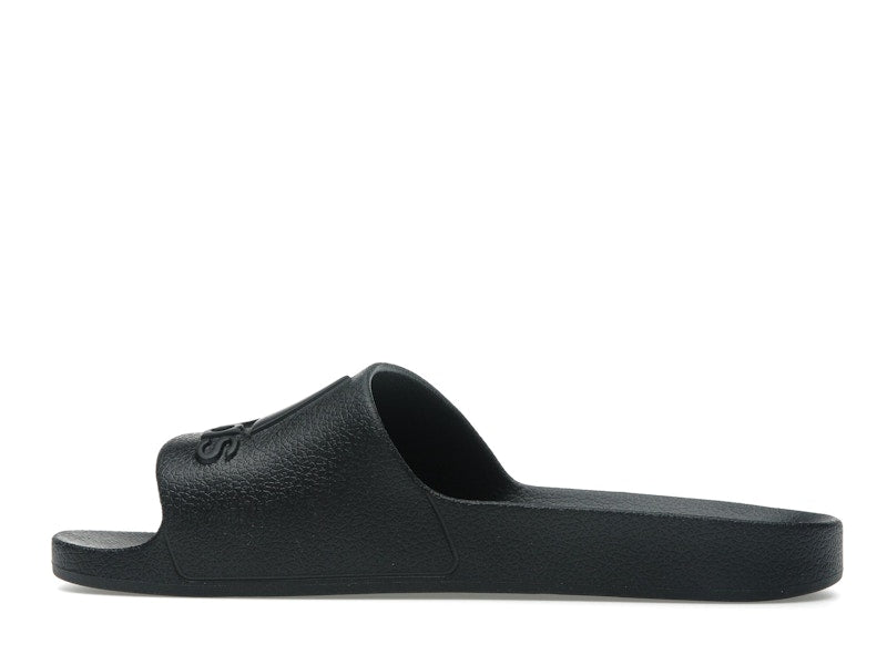 adidas Adilette Aqua Slides Core Black Logo