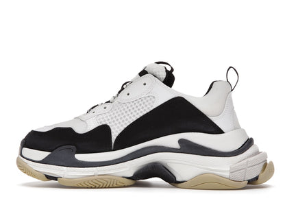 Balenciaga Triple S White Black