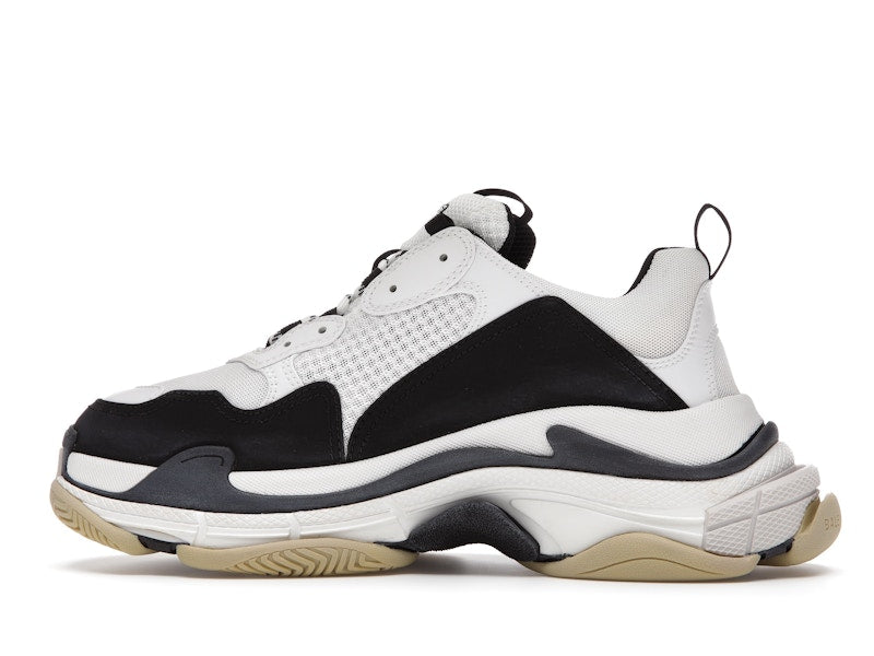 Balenciaga Triple S White Black