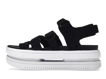 Nike Iconic Classic Sandal Black White White (Women's)