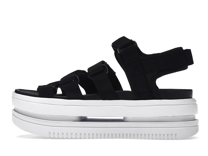 Nike Iconic Classic Sandal Black White White (Women's)