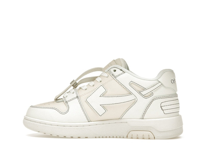 OFF-WHITE Out Of Office OOO Low Tops Cream White (Women's)