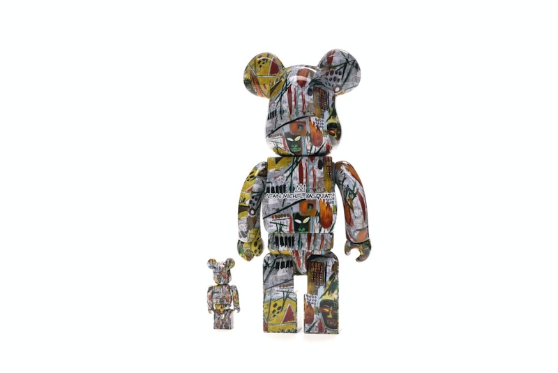 Bearbrick Jean-Michel Basquiat 100% & 400% Set Multi