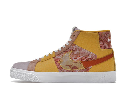 Nike SB Zoom Blazer Mid Premium Floral Paisley Sanded Gold