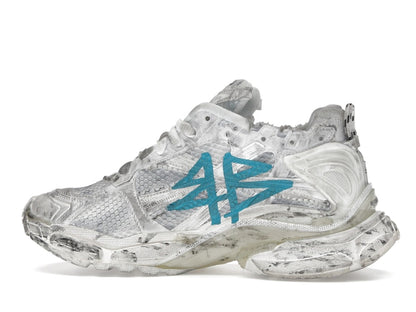Balenciaga Runner Graffiti White Blue