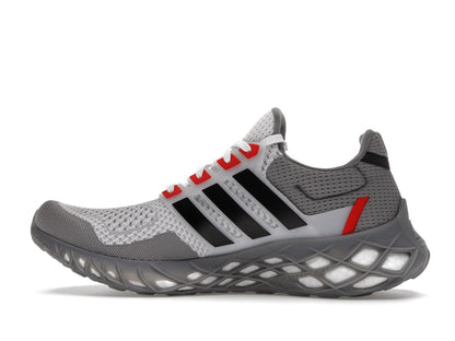 adidas Ultra Boost Web DNA Grey Vivid Red
