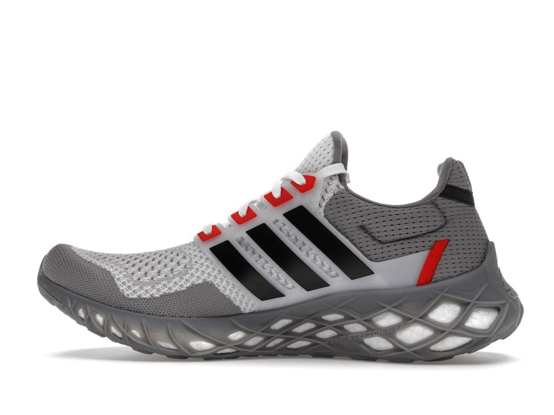 adidas Ultra Boost Web DNA Grey Vivid Red