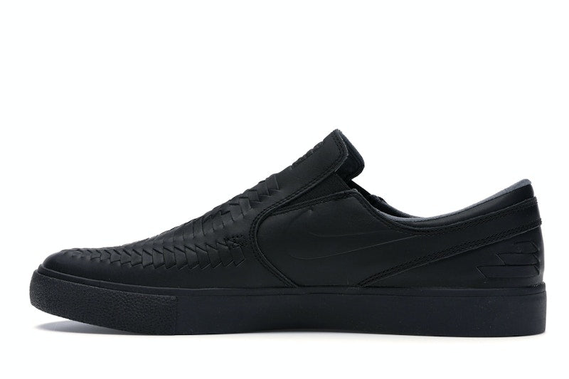 Nike SB Zoom Stefan Janoski Slip RM Crafted Woven Black