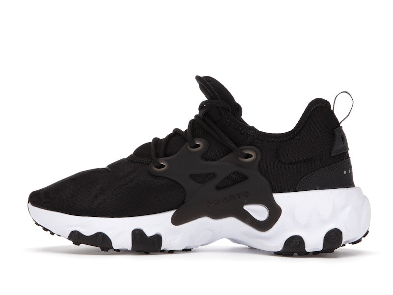 Nike React Presto Black White Off Noir