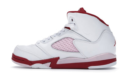 Jordan 5 Retro White Pink Red (PS)
