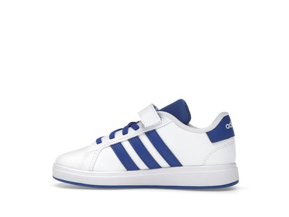 adidas Grand Court 2.0 Cloud White Royal Blue Core Black (PS)