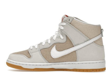 Nike SB Dunk High Pro ISO Orange Label Unbleached Natural