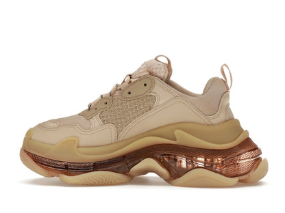 Balenciaga Triple S Clear Sole Beige (Women's)