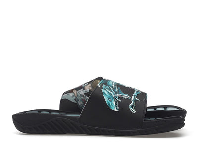 adidas Reptossage Hook-And-Loop Slides Yu-Gi-Oh! Blue Eyes White Dragon