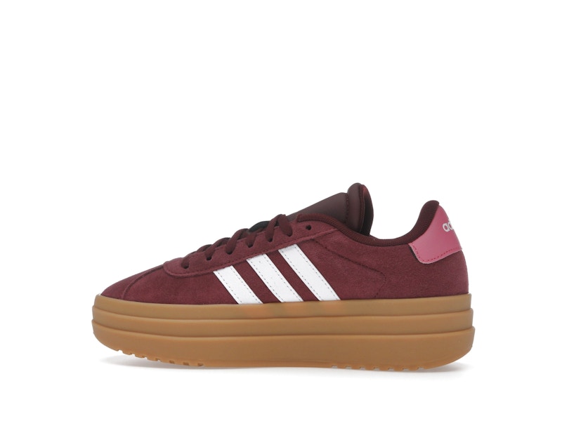 adidas VL Court Bold Shadow Red Cloud White Pink Fusion (GS)