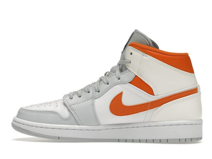 Jordan 1 Mid Starfish Pure Platinum