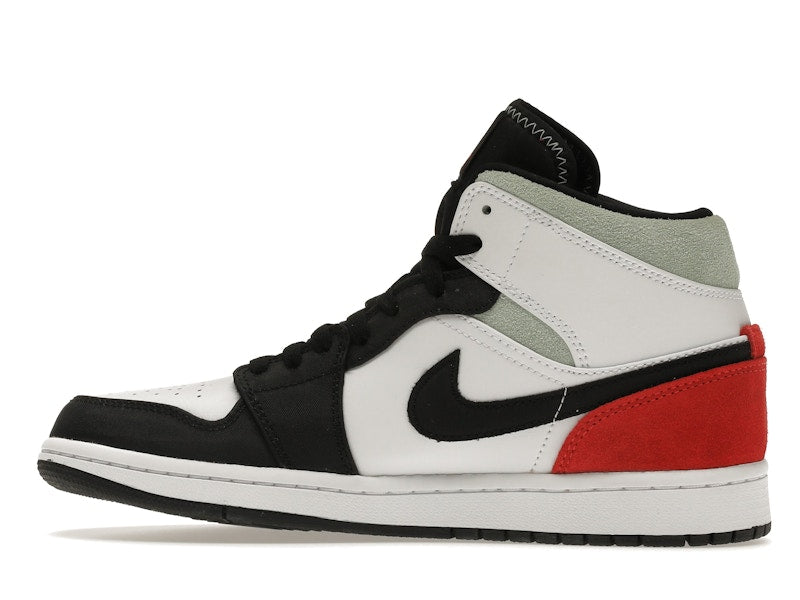 Jordan 1 Mid SE Red Black Toe